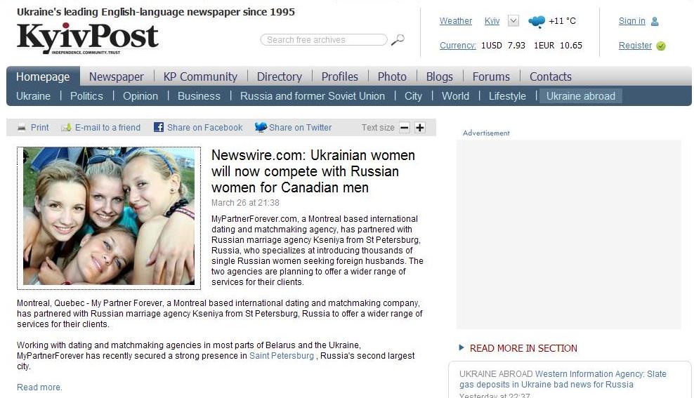 Matchmaking service and international dating website introducing Russian women, Ukrainian women and Belarusian women